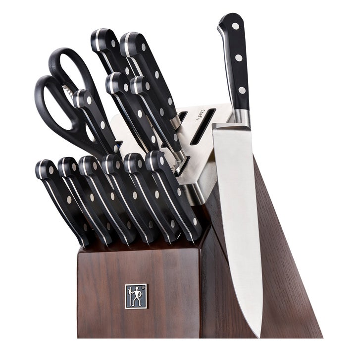 希少・美中古品『料理 ルセットを超えるもの』アラン・シャペル J.A. Henckels International Couteau 14-piece Self Sharpening