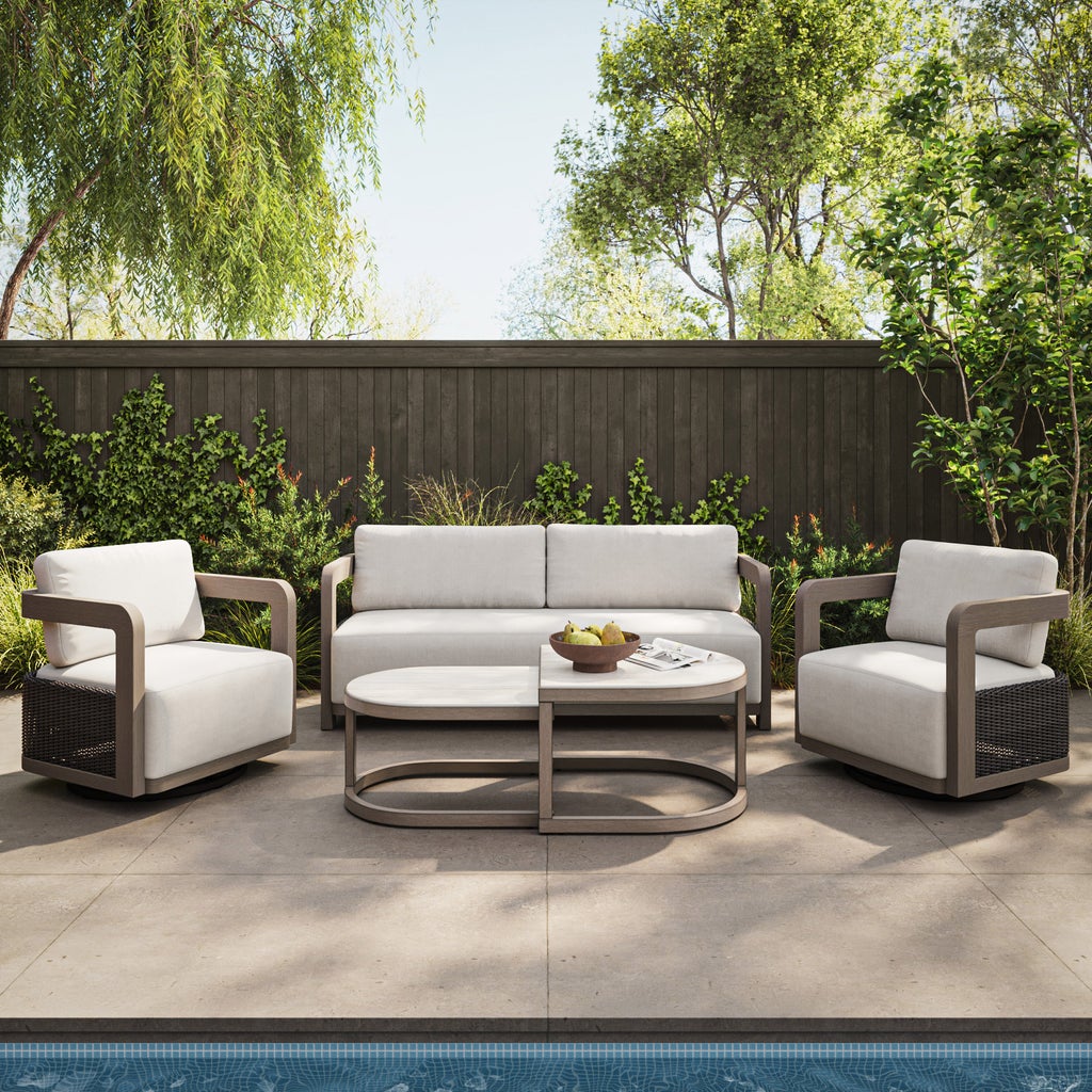 Agio Phoenix 5-piece Outdoor Patio Seating Set | Costco