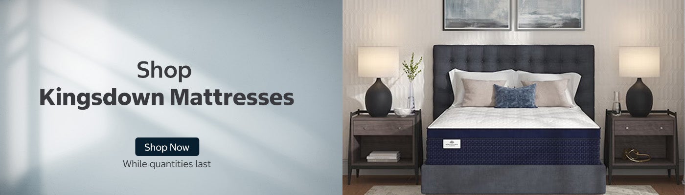 Shop Kingsdown Mattresses  Up to $420 OFF Valid 09/28/26 to 10/25/26  Shop Now While quantities last