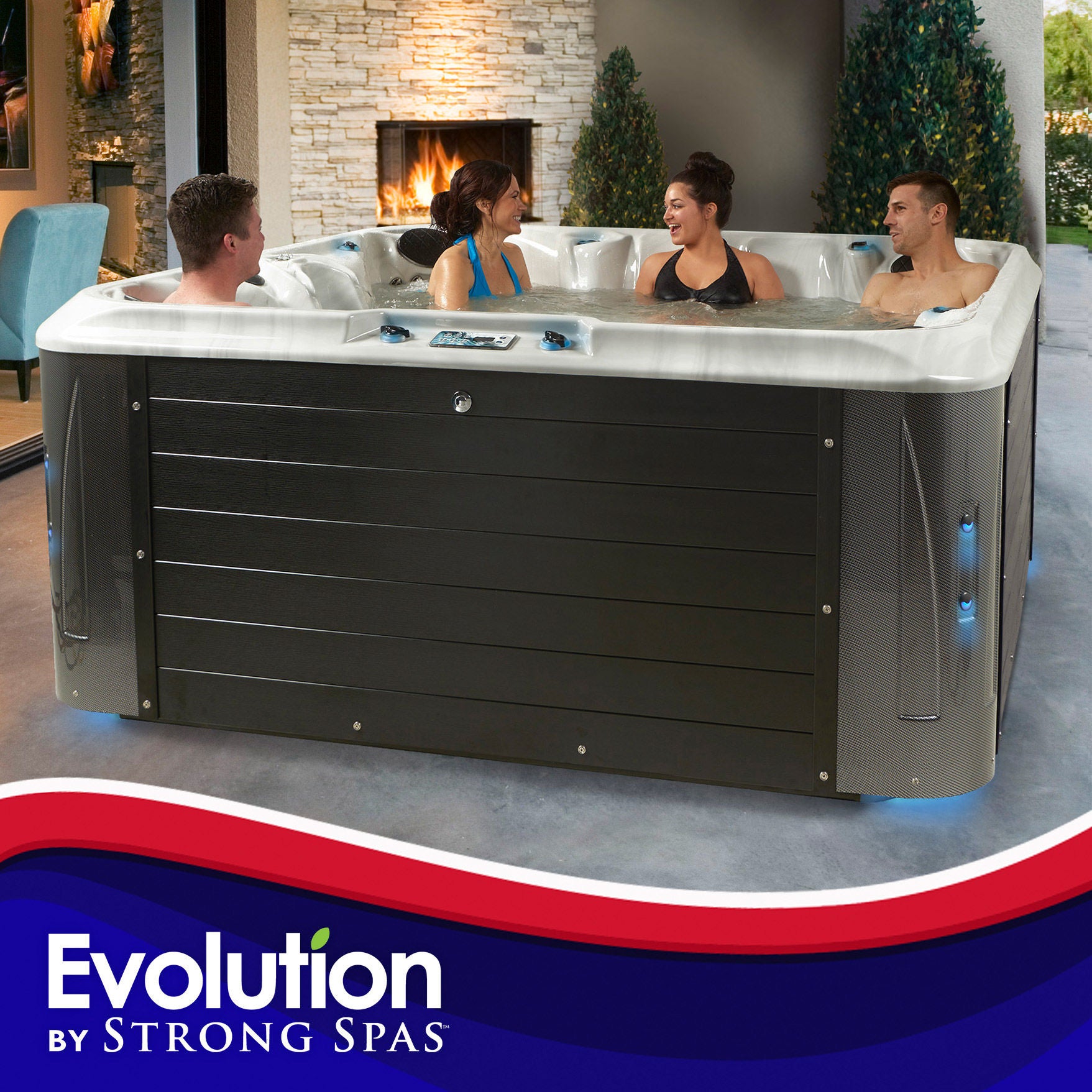プロストック　シャポバロフパーソナル 2018ブイコアコスメ　ヨネックス Evolution by Strong Spas Oxford 121-jet, 7-person Acrylic Spa | Costco