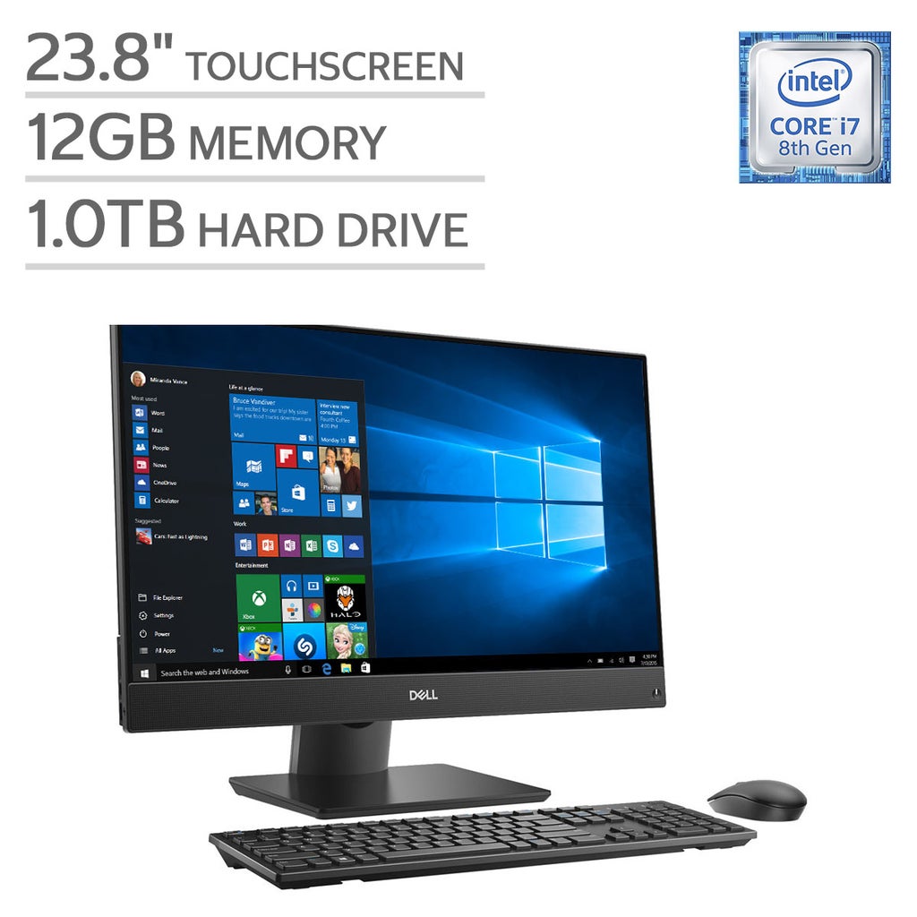 Dell Inspiron 24 5000 Series Touchscreen All-in-One Desktop