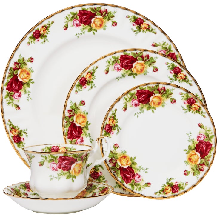 値下げしました　  Old Country Roses Royal Albert Old Country Roses 20-piece Dinnerware Set | Costco