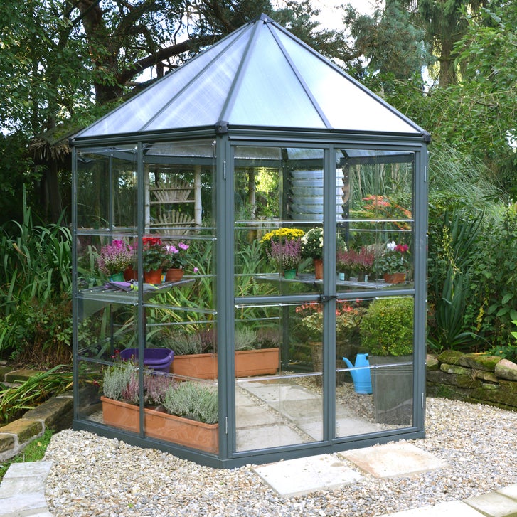 Palram Canopia Oasis Hexagonal Greenhouse | Costco