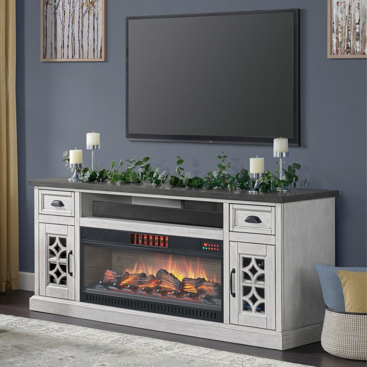 Ashlyn 74” Electric Fireplace Console | Costco