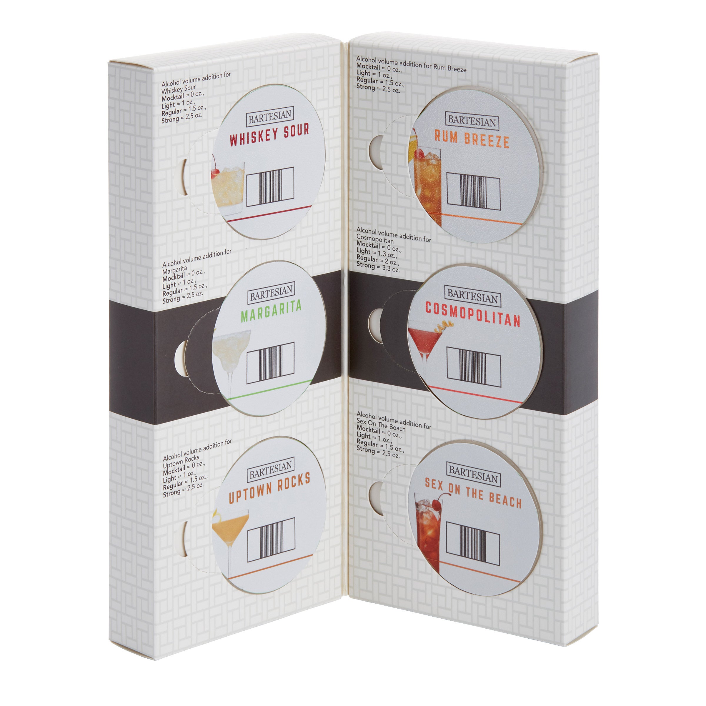 Bartesian Premium Cocktail Machine with 6 Drink Capsules | Costco
