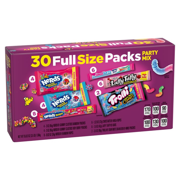 Ferrara Full Size Packs Party Mix, Variety Pack, 30 ct | Costco