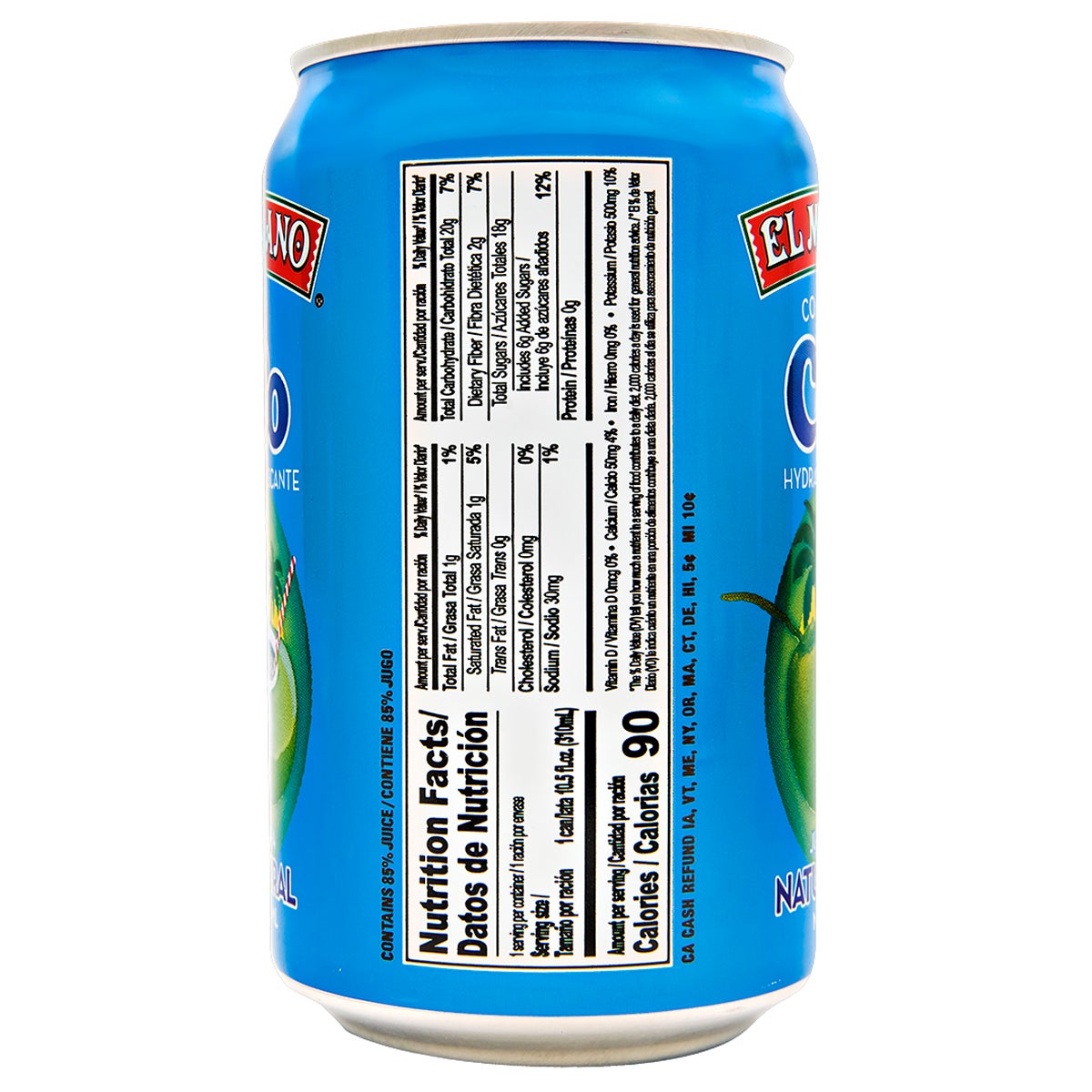 El Mexicano Coconut Water with Pulp, 10.5 fl oz, 24 ct | Costco
