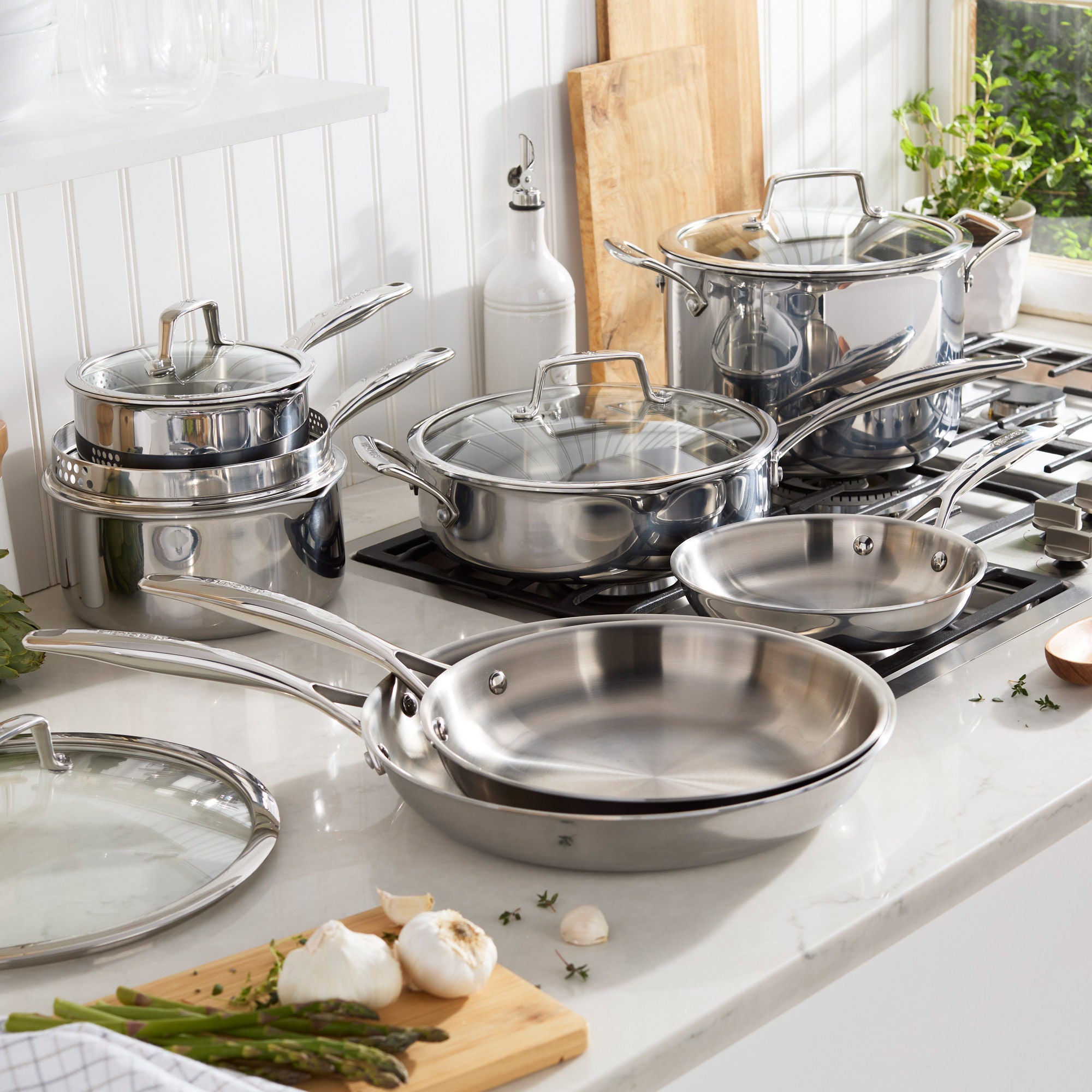 【カオリン】METZグリズリー＆Spencer’s Hacklesセット Henckels Tri-Ply Clad Stainless Steel 12-piece Cookware Set | Costco