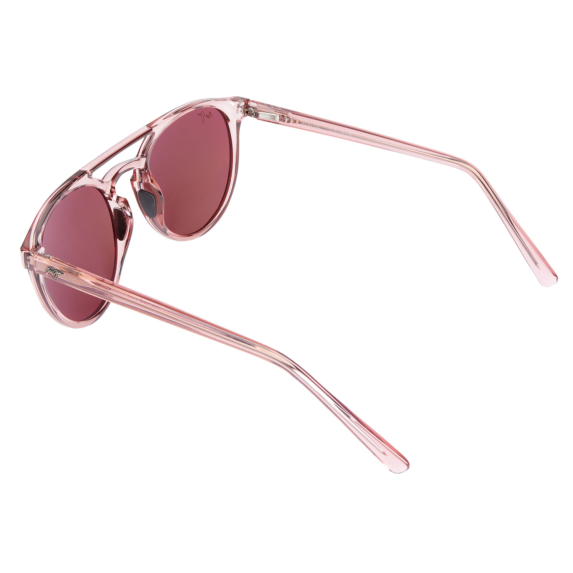 Maui Jim Ah Dang P781-12C Transparent Pink Sunrise Polarized