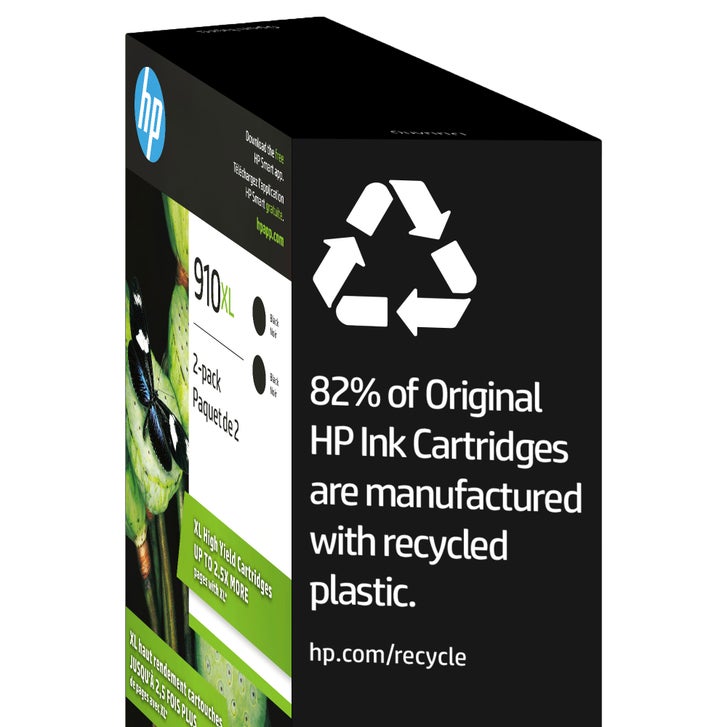 HP 910XL High Yield Ink Cartridge, Black, 2-count | Costco