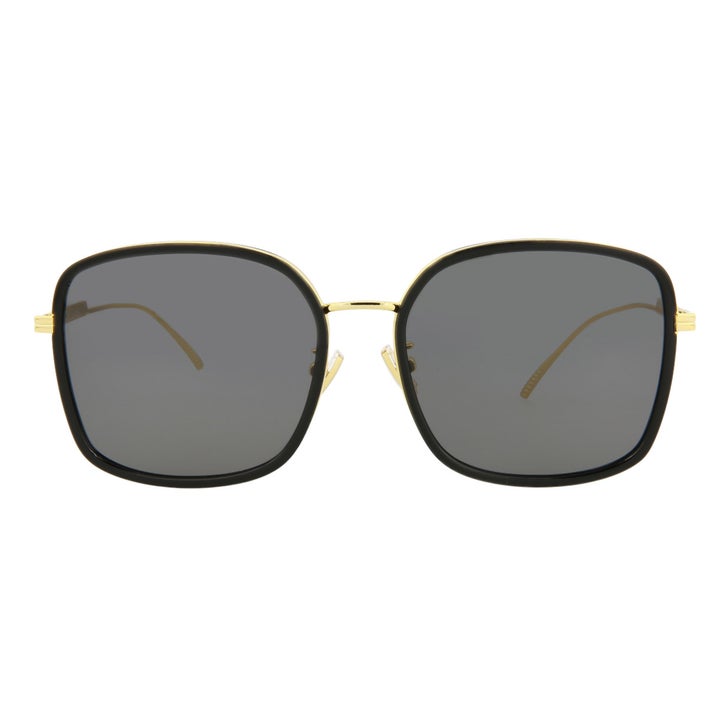 Bottega Veneta BV0300SK Black Gold Grey Sunglasses | Costco