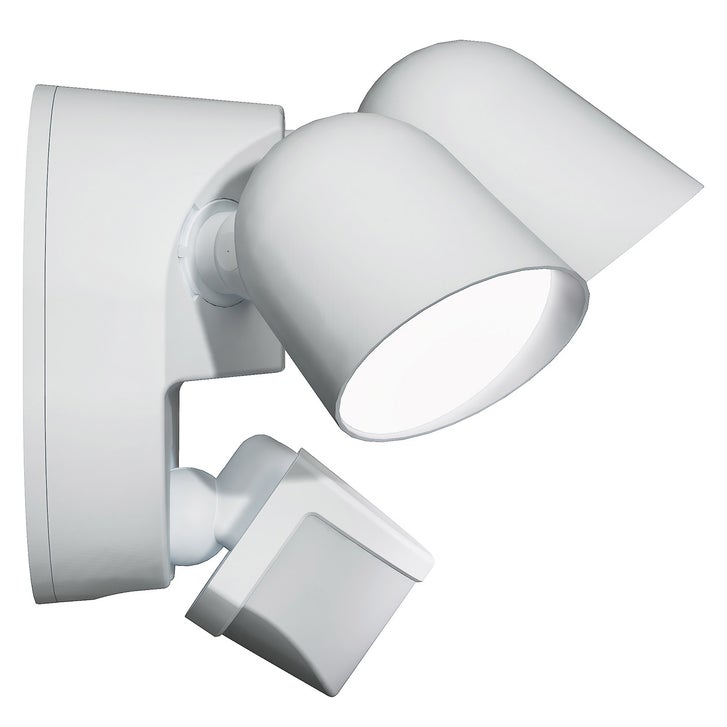 KODA Motion Activated LED Security Light, Hardwired, 5000L, White