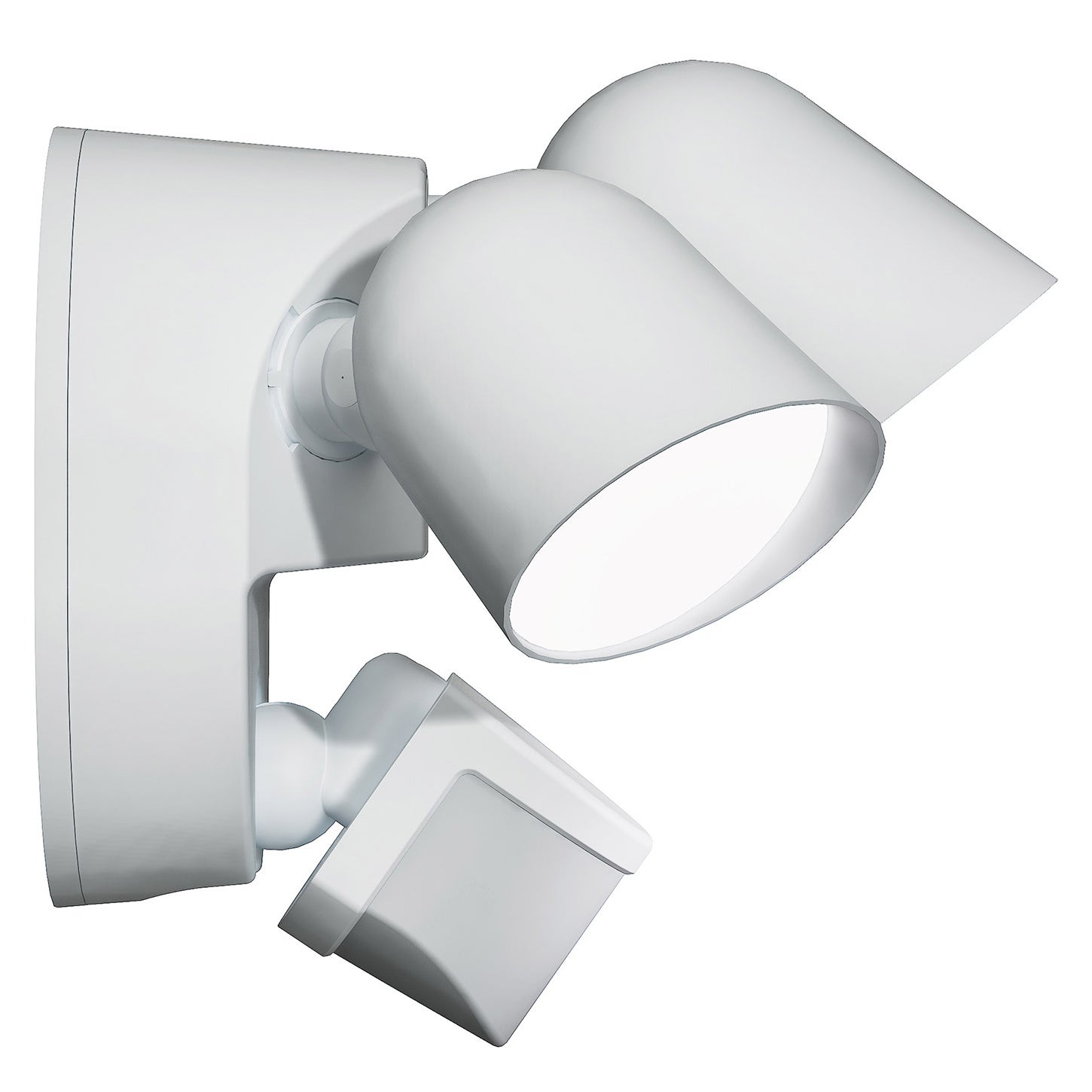 KODA Motion Activated LED Security Light, Hardwired, 5000L, White