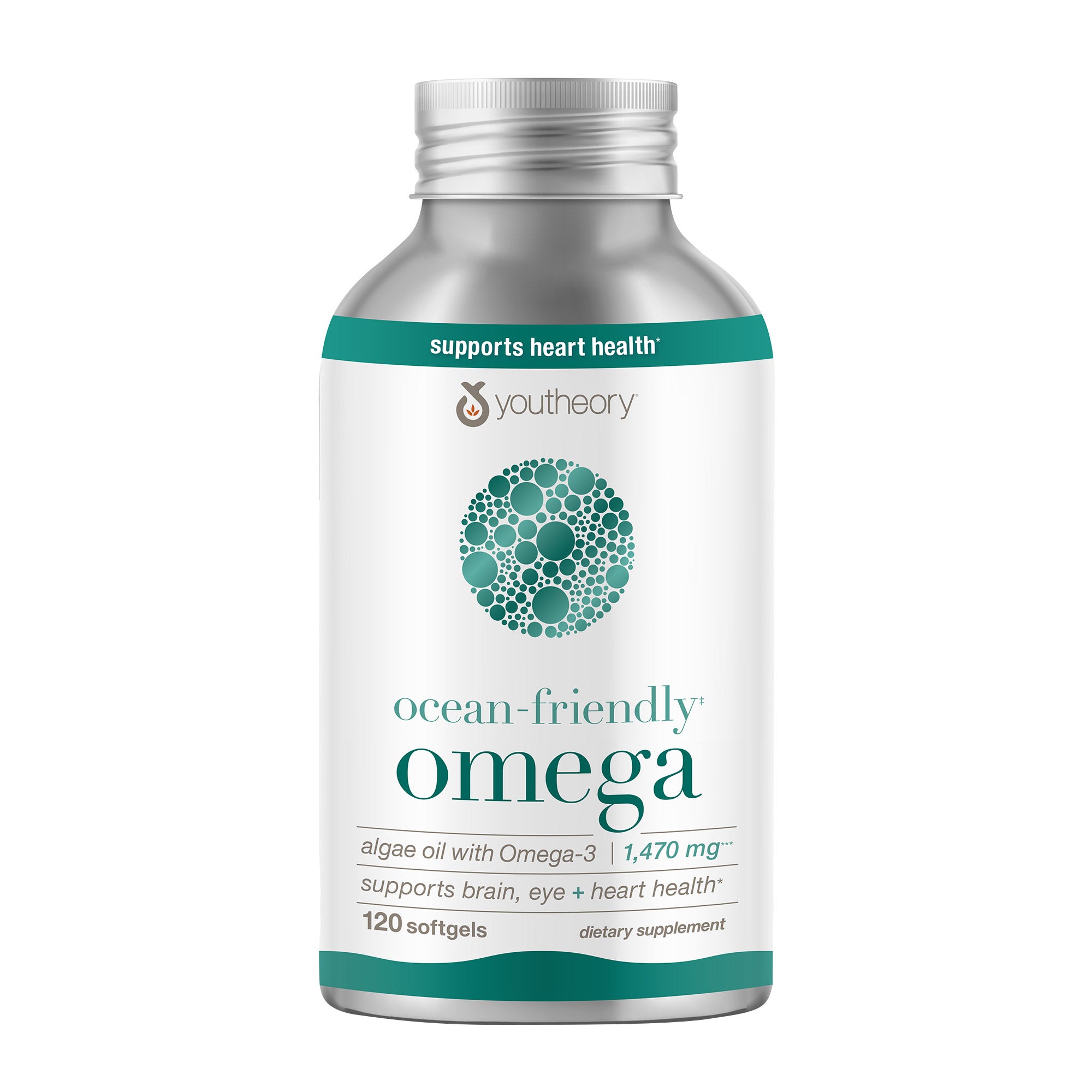 Youtheory植物性オメガ3 120粒 × 2 youtheory Ocean Friendly Omega, 120 Softgels | Costco