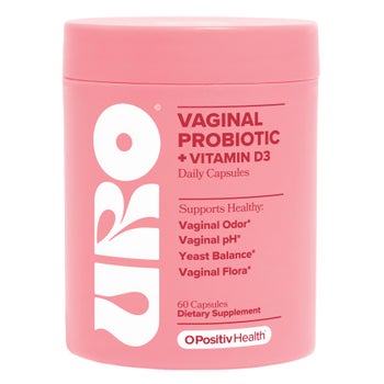 URO Vaginal Probiotic + Vitamin D3, 60 Capsules