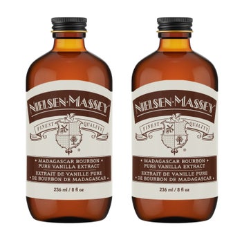 Nielsen-Massey Madagascar Bourbon Pure Vanilla Extract, 2 × 236 mL