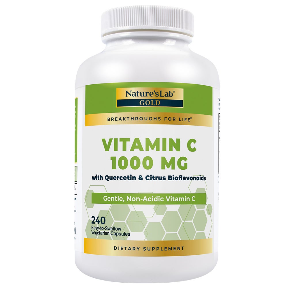 Nature's Lab Vitamin C 1000 mg with Quercetin & Citrus