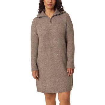 Mondetta Women's Zip-Collar Dress