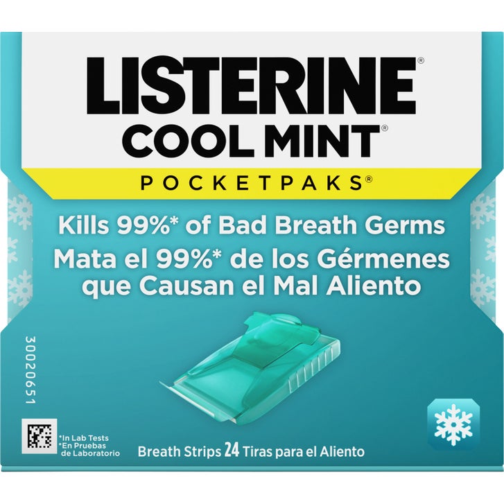 Pocketpaks Breath Strips, Cool Mint, 12-count | Costco