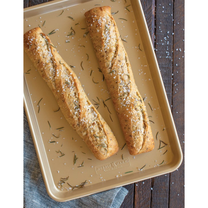 Nordic Ware Gold Baking Sheets, Set of 3 | Costco