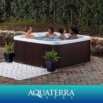 Aquaterra Spas Montecito 45-jet, 6-person Rotomolded Spa | Costco