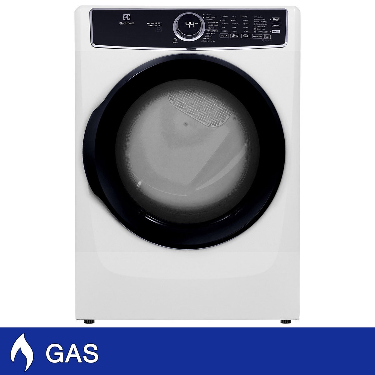 Electrolux Front Load 8.0 cu. ft. Gas Dryer with Perfect Steam