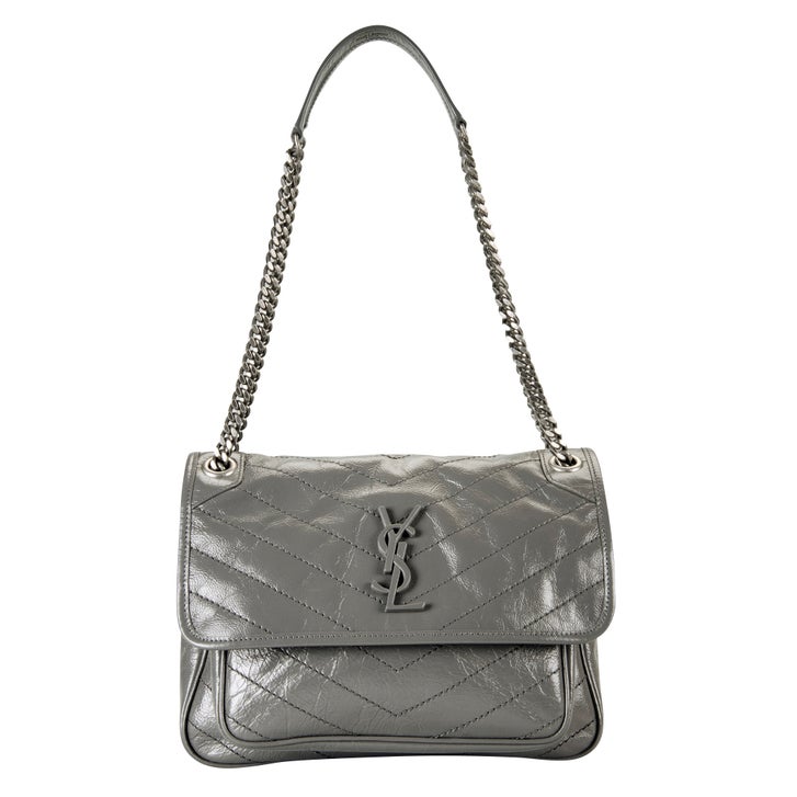 Yves Saint Laurent Med Niki Vintage Crossbody, Storm | Costco