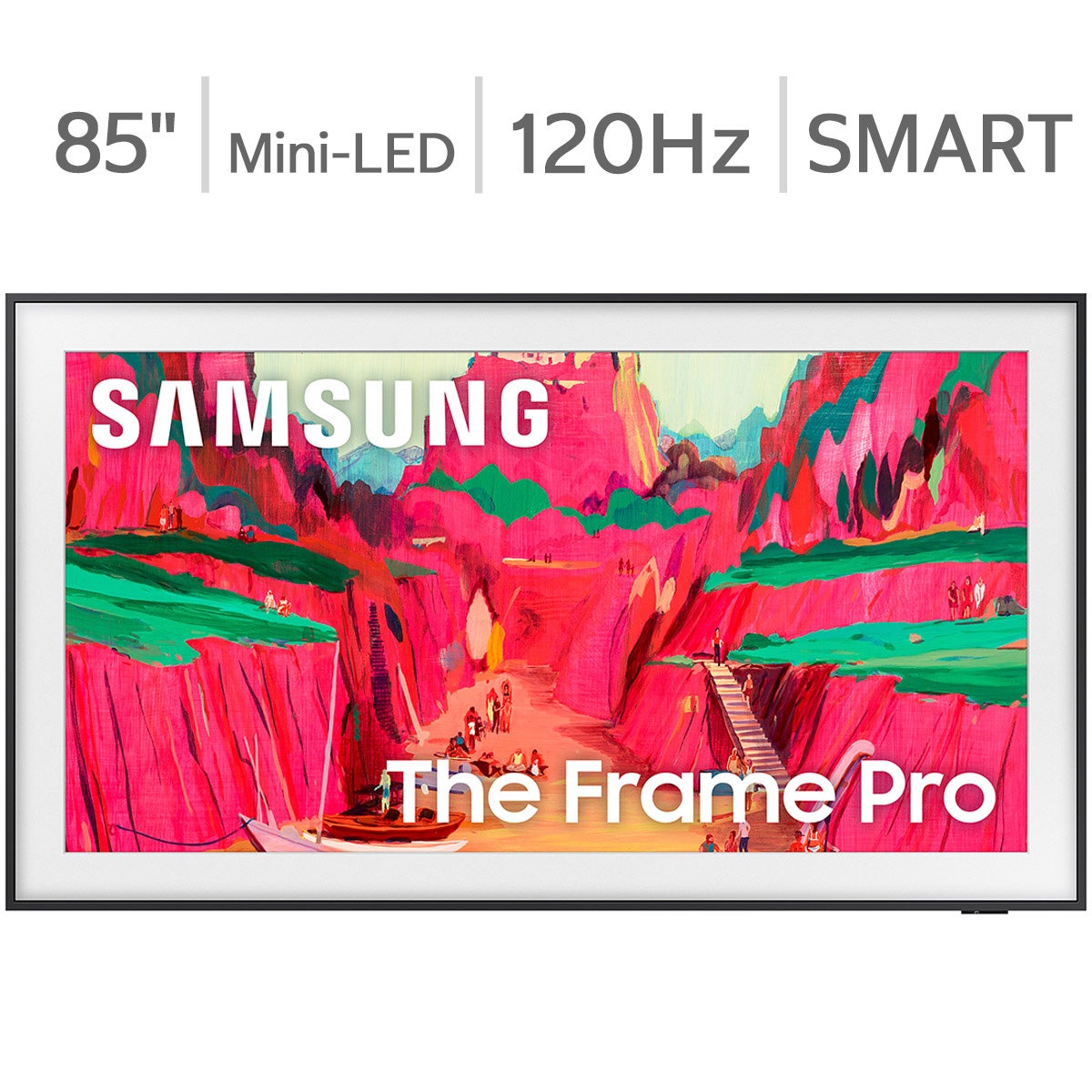 Samsung 85" Class - The Frame Pro Series - Neo QLED 4K Mini LED - Art Mode Vision AI Smart TV - Allstate 3-Year Protection Plan Bundle Included For 5 Years of Total Coverage*