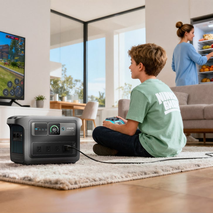 Anker SOLIX C1000X Gen 2 Portable Power Station with 200W Bifacial