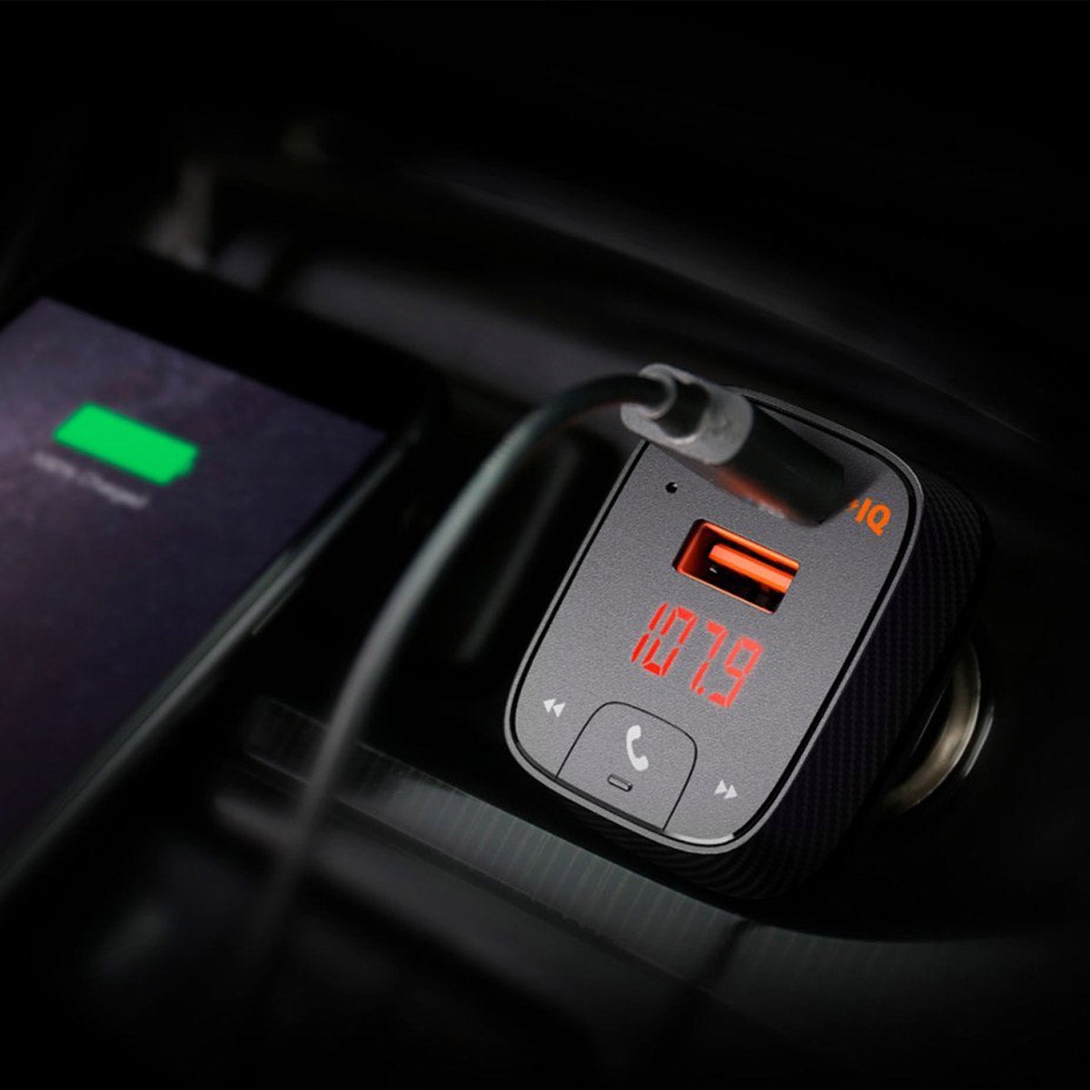希少 Anker Roav FM Transmitter F3 FMトランスミッター アンカー Bluetooth FM Anker Roav 3.0 &amp; Cancellation