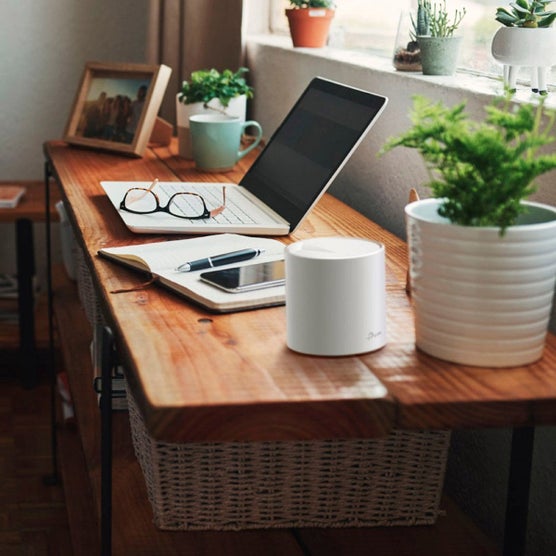 Deco AX3000 Wi-Fi 6 Dual-Band Whole-Home Mesh System Indoor