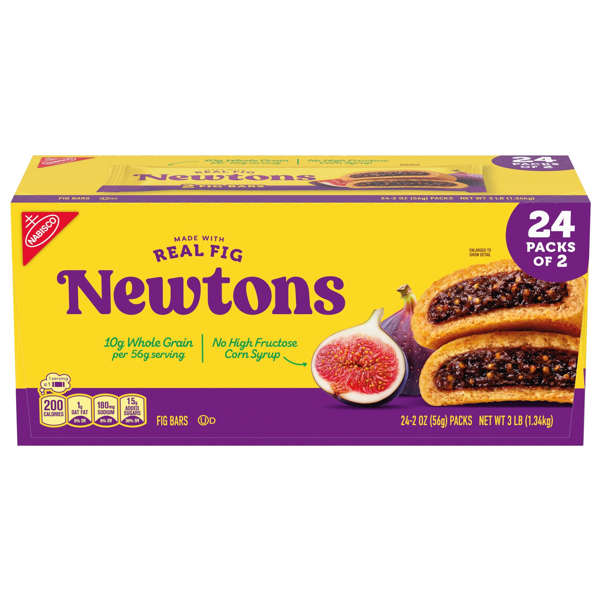 Newtons Fig Cookies, 2 oz, 24-count