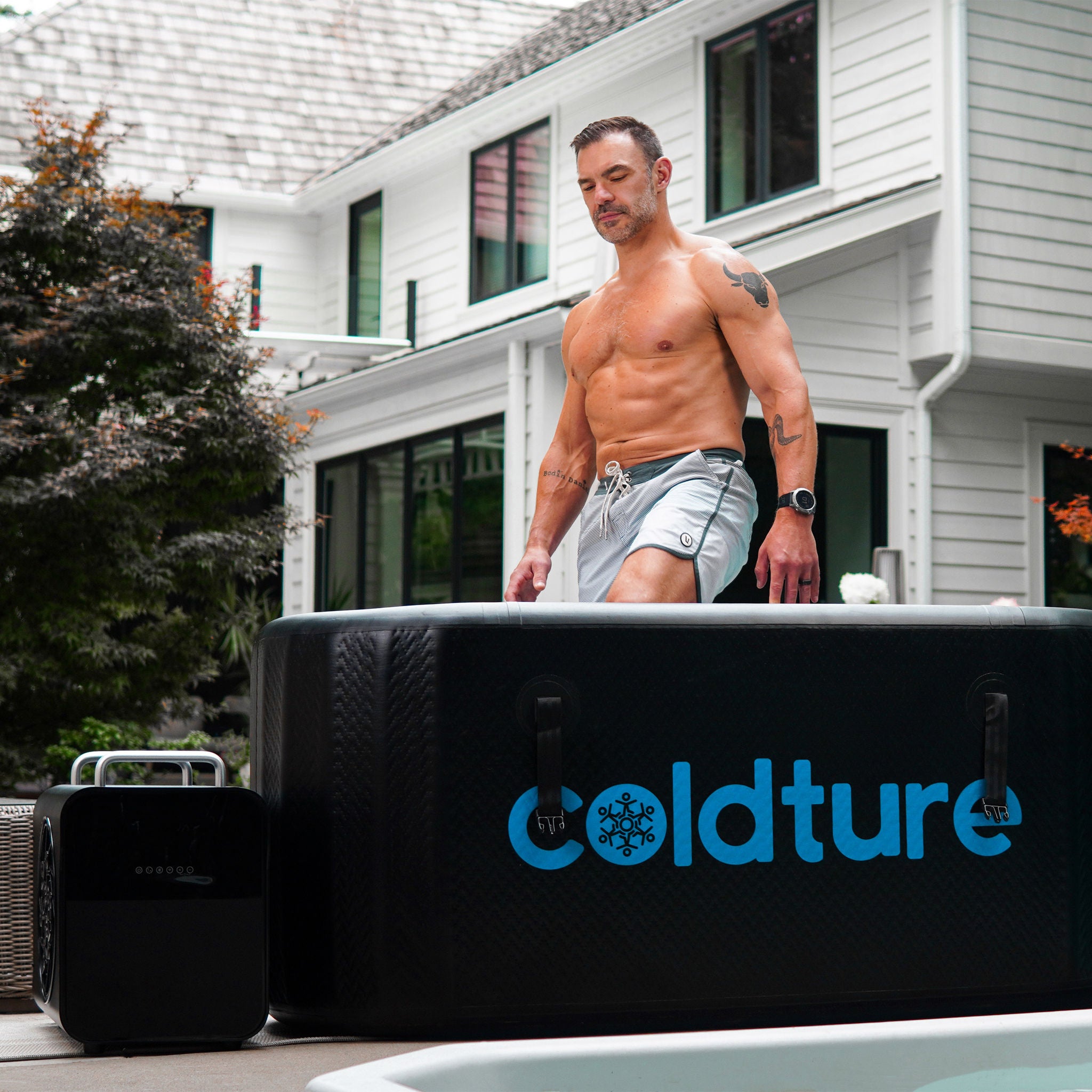 Coldture Cold Plunge Classic Tub and Chiller System | Costco