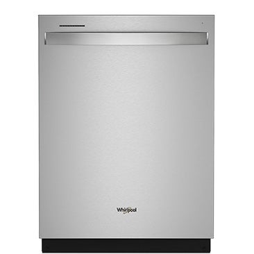 Whirlpool 24" Stainless Steel Dishwasher with Soil Sensor and Quick Wash, 47 dBA