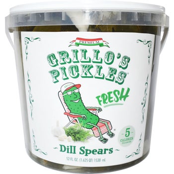 Grillo's Pickles Dill Spears, 52 fl oz | Costco