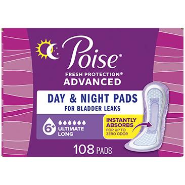 Poise Fresh Protection™ Advanced Absorbency Long Pads