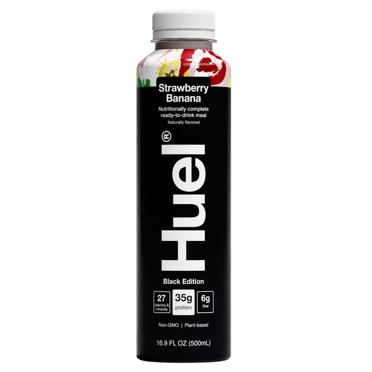 Huel Black Edition High-Protein Strawberry Banana Meal Replacement