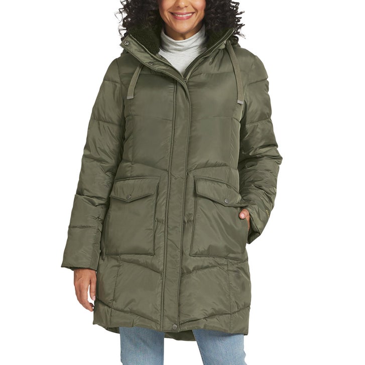 Eddie Bauer Women's Parka with Fur Trim Hood | Costco