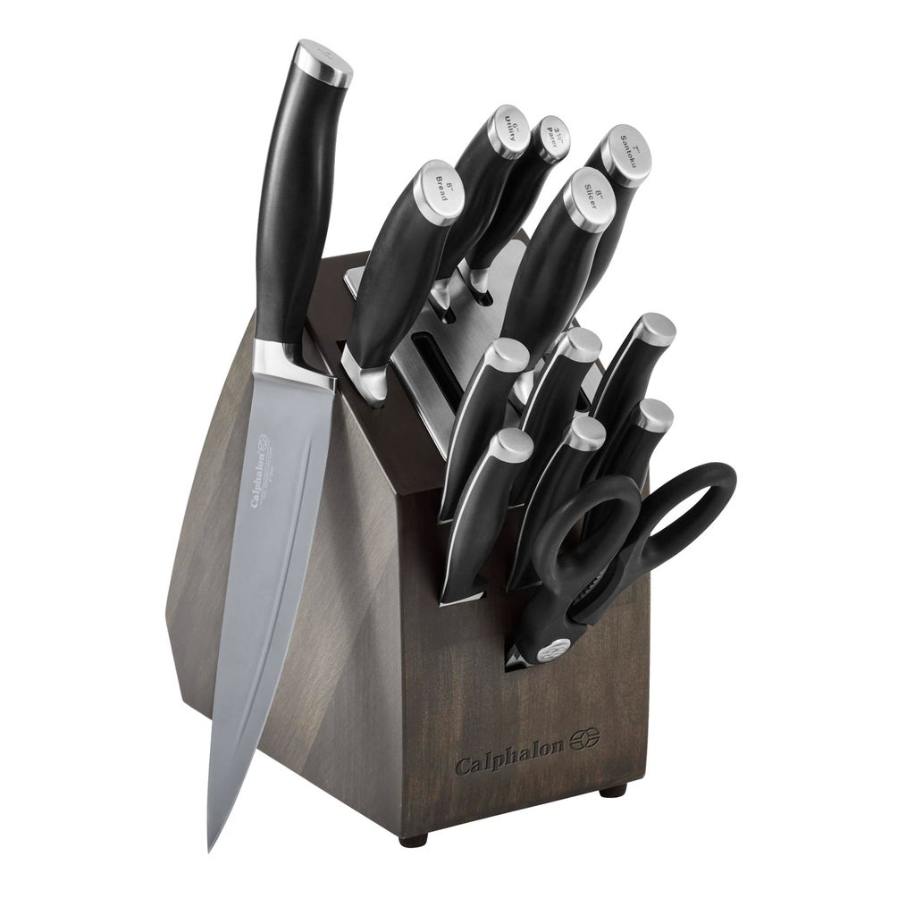 Calphalon Contemporary SharpIN 14-piece Knife Block Set | Costco