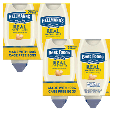 Hellmann’s OR Best Foods Squeeze Mayonnaise