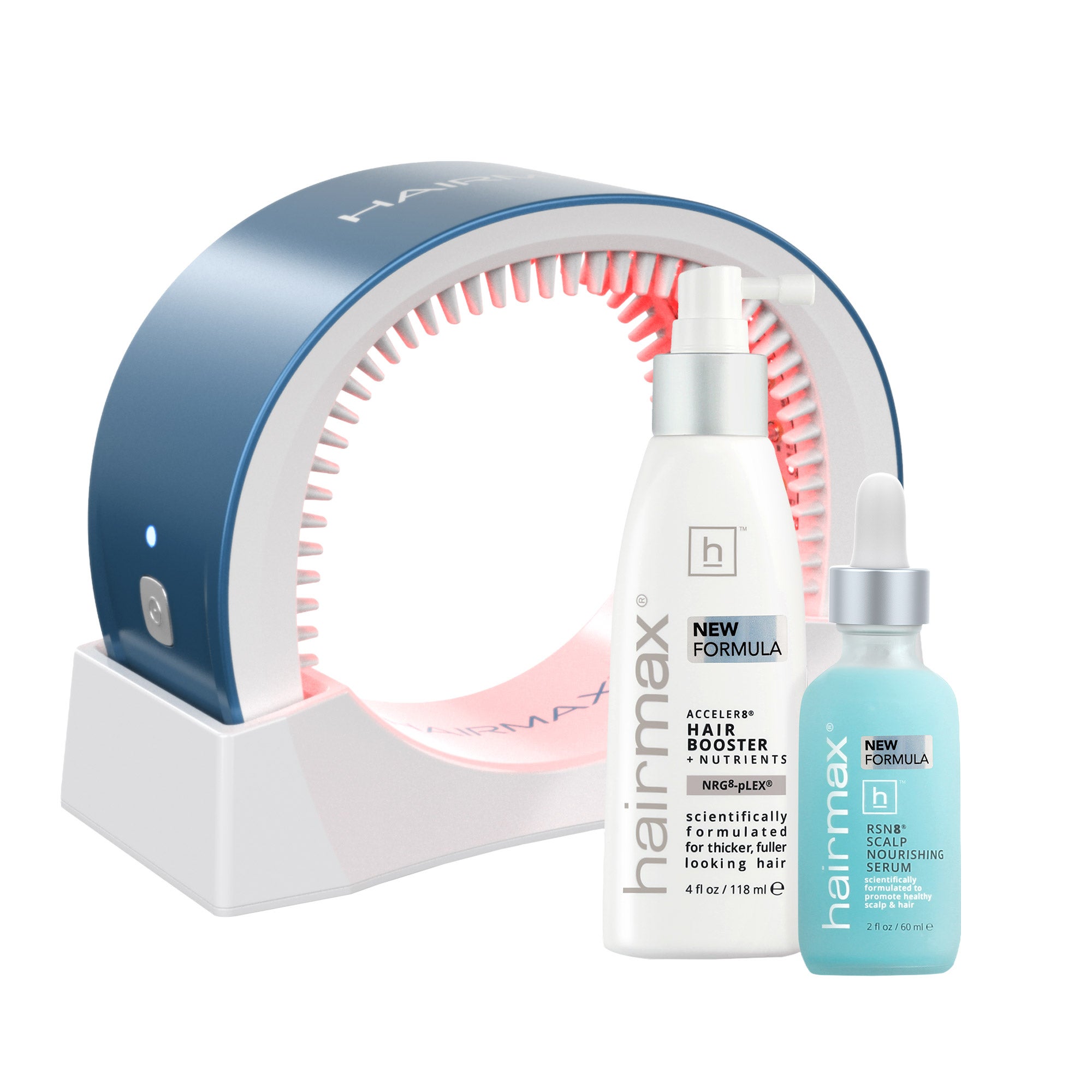 Hairmax LaserBand Hair Growth System plus Hair Loss Treatments