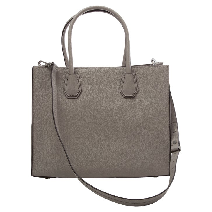Michael Kors Mercer Large Convertible Tote, Gray | Costco