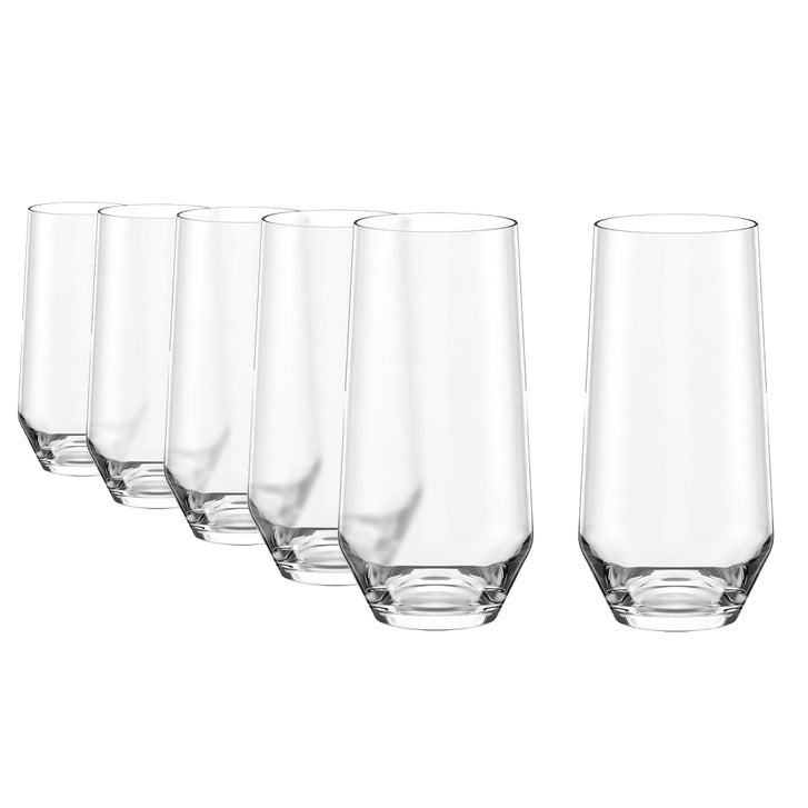 LAUSITZER GLASS ラウジッツァーグラス　ザクセンクリスタル　高島屋 Stölzle Lausitz Revolution Long Drink Crystal Glass, Set of 6 | Costco