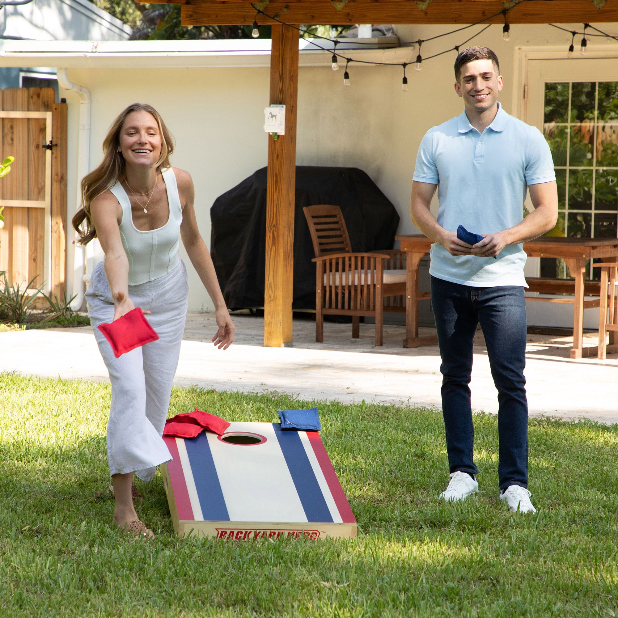 Backyard Hero Official Size Cornhole Set | Costco