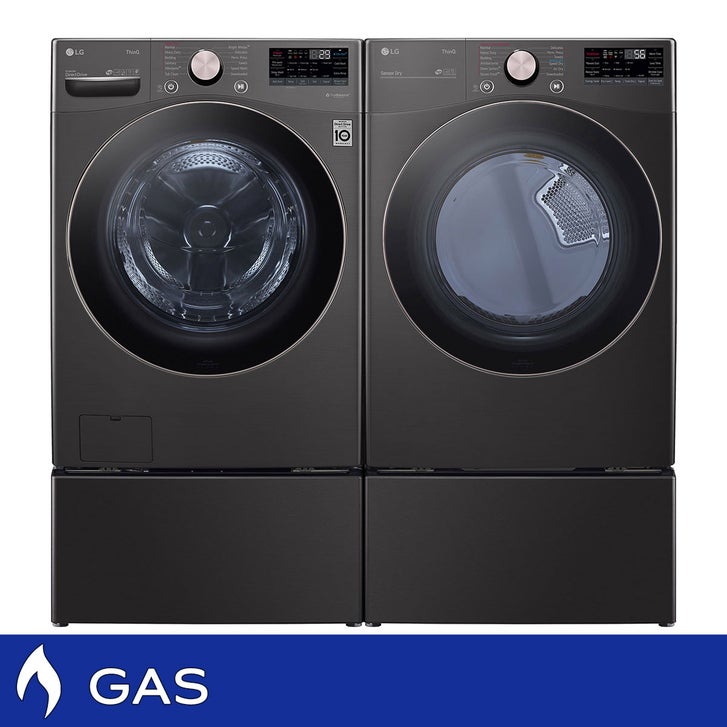 LG 4.5 cu. ft. Front Load Washer with TurboWash 360° and 7.4 cu