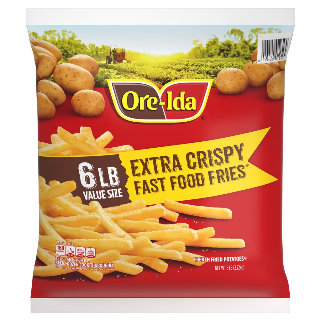 Ore-Ida Fast Food French Fries, Extra Crispy, 6 lbs | Costco