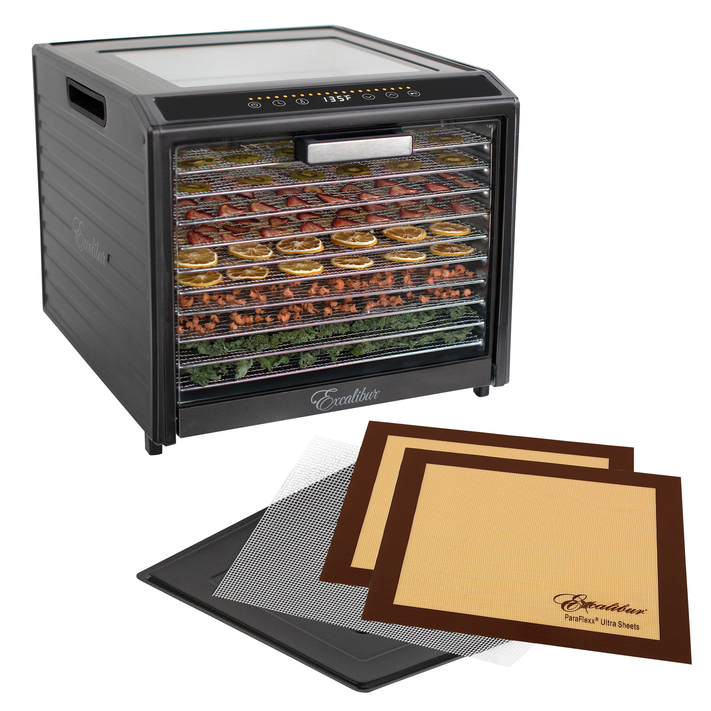Excalibur 10 Tray Performance Digital Dehydrator Drying Sheet