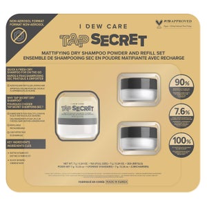 I DEW CARE Tap Secret Mattifying Dry Shampoo Power, 3 x 7 g