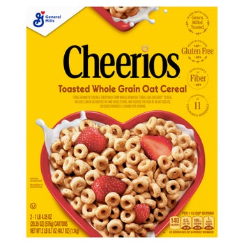 General Mills, Cheerios Cereal, 20.35 oz, 2-Count