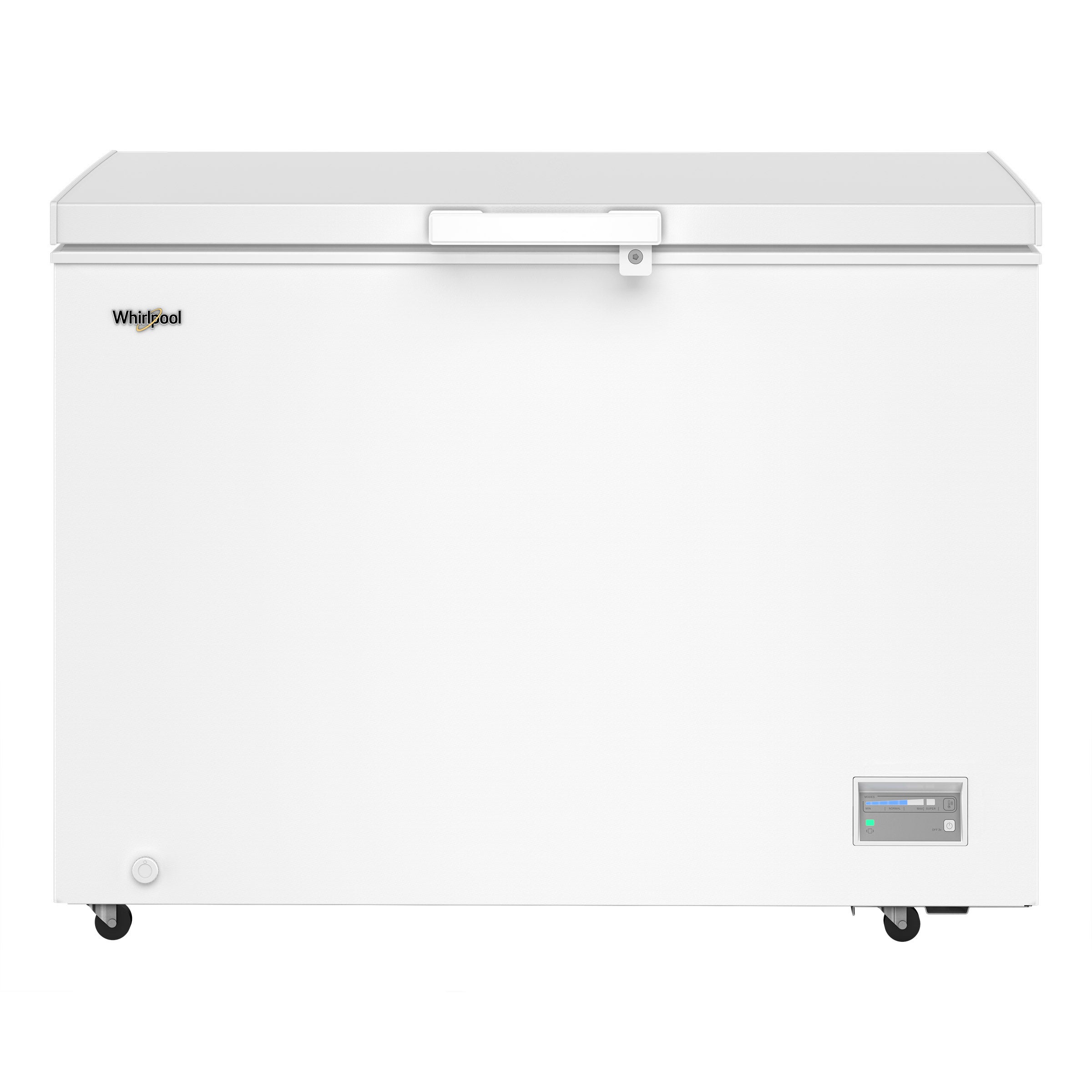 Whirlpool 44 in. 11 cu ft. White Chest Freezer with 2 Storage Baskets Freezer Freezer